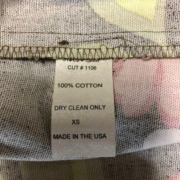 3 Sisters Floral Jacket – Women’s XS – 100% Cotton – Made in USA – Used - Picture 11 of 12